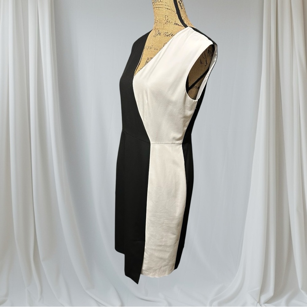 🌻 Tristan Sophisticated Colour-blocked Dress #167 - Picture 14 of 16